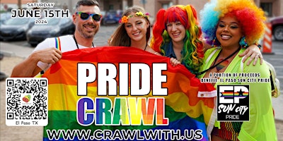 Imagem principal do evento The Official Pride Bar Crawl - El Paso - 7th Annual
