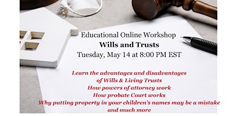 Educational Online Webinar on Wills and Trusts