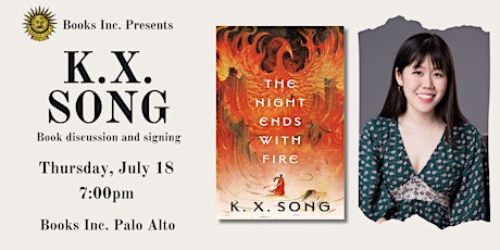 K.X. SONG at Books Inc. Palo Alto