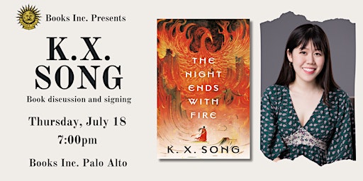 Imagem principal do evento K.X. SONG at Books Inc. Palo Alto