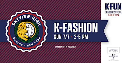 Hauptbild für Skyview "K-FUN" Summer School | K-Fashion Day
