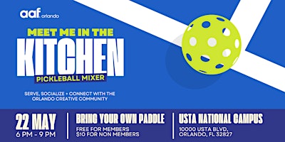 Meet Me in the Kitchen: Pickleball Mixer primary image