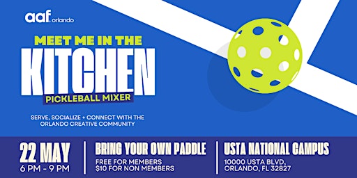 Meet Me in the Kitchen: Pickleball Mixer primary image