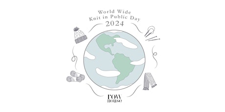 Row House's Worldwide Knit in Public Day 2024 Celebration