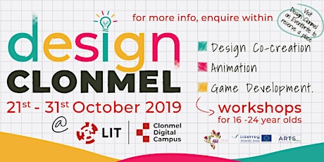 Design Clonmel – Animation Co-Creation primary image
