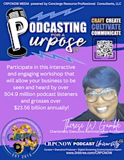Podcast For A Purpose Interactive Information Session