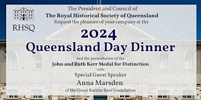 Imagem principal do evento Queensland Day Dinner 2024