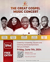 Imagem principal do evento The Great Gospel Music Concert (TGGMC)