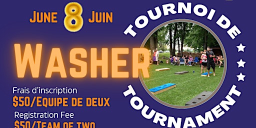 Imagem principal do evento Tournoi de washer / Washer Tournament