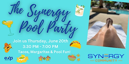 Imagem principal do evento Synergy Summer Pool Party & Recognition Event
