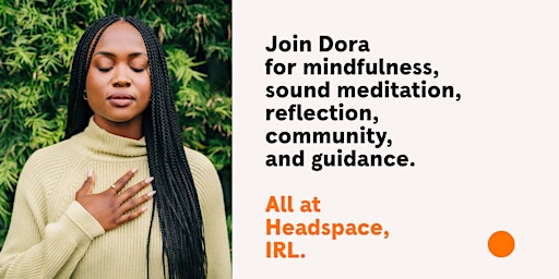 Image principale de Evening meditation class with Dora Kamau at Headspace