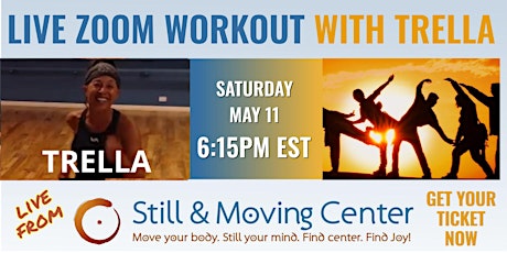 Live Zoom Workout  with Trella, from the Bodies in Motion TV  Show