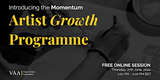 Introducing the Momentum Artist Growth Programme primary image