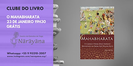 Imagem principal do evento Clube do Livro Narayana - O Mahabharata