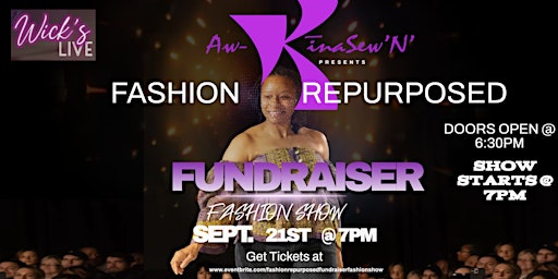 Imagem principal do evento Fashion Repurposed Fundraiser Fashion Show