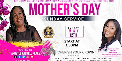 Hauptbild für Mother's Day Celebration Service