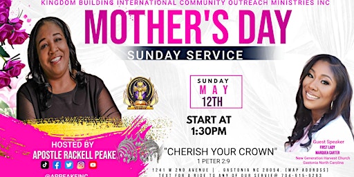 Mother's Day Celebration Service primary image