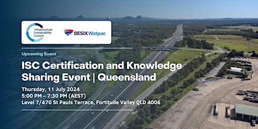 Primaire afbeelding van ISC Certification & Knowledge Sharing Event | Queensland