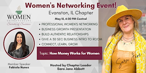 Imagem principal de WESOS Evanston:  How Money Works for Women