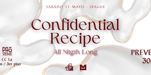 Confidential Recipe  / All Night Long primary image