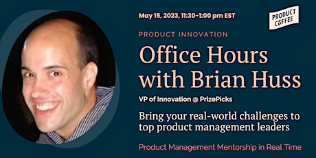 Office Hours: Brian Huss, VP of Innovation at PrizePicks