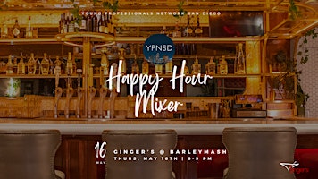 Imagen principal de YPNSD @ Barleymash - Happy Hour Mixer