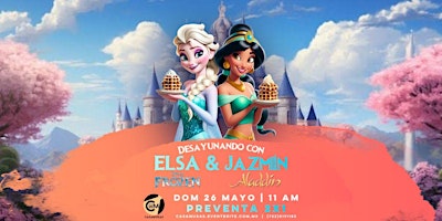 Image principale de DESAYUNANDO CON ELSA & JAZMIN (Frozen & Aladdin)