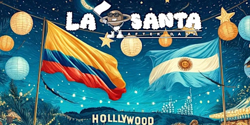 Imagem principal do evento La Santa Presenta Noche Sudamérica - Amor a la Colombiana x Cherry Fiesta