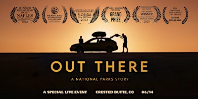 Imagem principal do evento "Out There: A National Parks Story” Screening with Director + Live Music