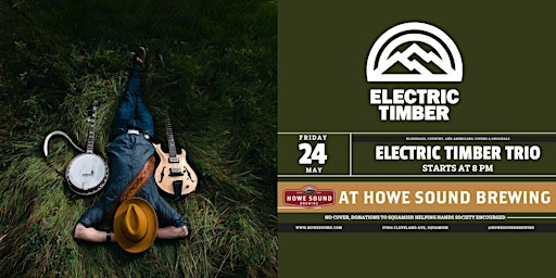 Imagem principal do evento Electric Timber Trio - LIVE at the brewpub!