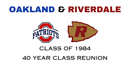 OAKLAND & RIVERDALE 40 YEAR CLASS REUNION primary image