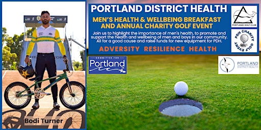 Imagen principal de PDH Men's Health and Wellbeing Breakfast and Annual Charity Golf Event