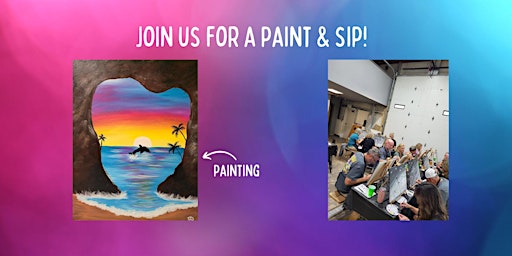 Paint & Sip - Dolphin Cove primary image
