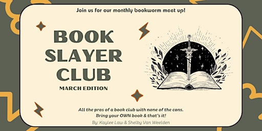 Hauptbild für Copy of Book Slayer Club: MAY EDITION