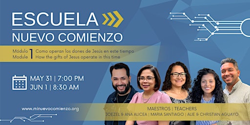 Hauptbild für Escuela Ministerial Nuevo Comienzo | School of Ministry