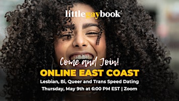 Hauptbild für Online Queer and Trans Speed Dating: East Coast Edition
