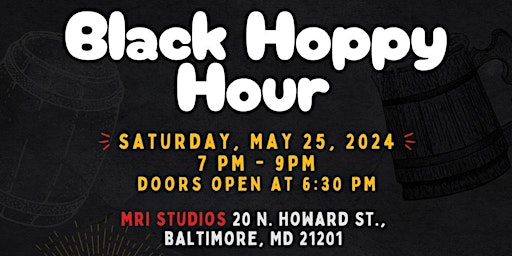 Black Hoppy Hour with Black Brew Movement primary image