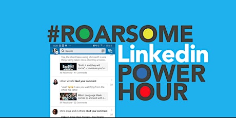 ROARSOME Linkedin PowerHour - OCT 24th 2019 primary image