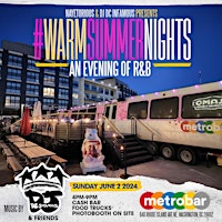 Hauptbild für Warm Summer Nights: An evening of R&B with DJ DC Infamous and Friends