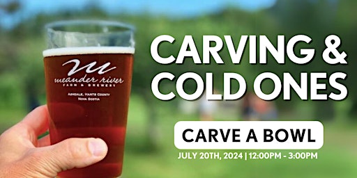 Primaire afbeelding van Carving & Cold Ones: Carve a Bowl