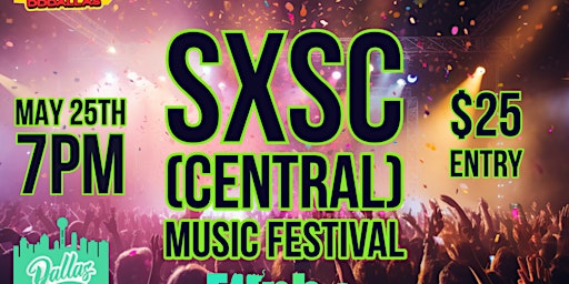 Imagem principal do evento SXSCentral Music Festival