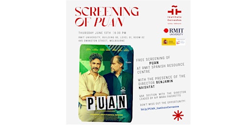 Imagem principal do evento Screening of PUAN.