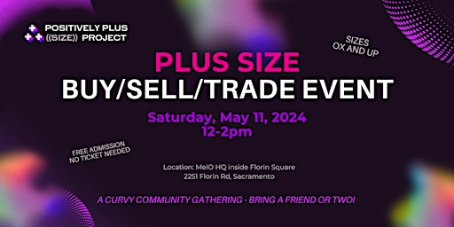 Imagem principal do evento Curvy Clothing Buy/Sell/Trade Event