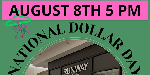 Primaire afbeelding van National Dollar Day Sale - $1 to $8 Women Apparel