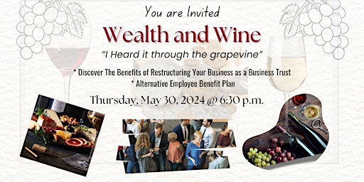 Imagem principal do evento Wealth and Wine