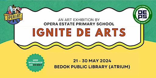 Ignite De Arts | Art Workshop & Exhibition by Casuarina Primary School primary image