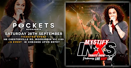 MYSTIFY - INXS TRIBUTE SHOW Performing LIVE BABY LIVE! ft. LEE  HARDING
