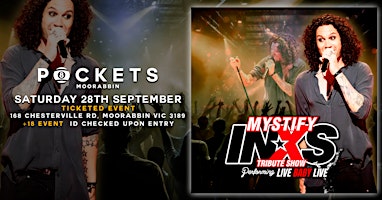 MYSTIFY - INXS TRIBUTE SHOW Performing LIVE BABY LIVE! ft. LEE  HARDING primary image