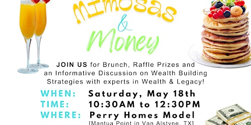 Mimosas & Money primary image