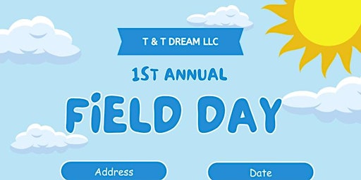 1st Annual Family Fun Field Day !!!!! primary image